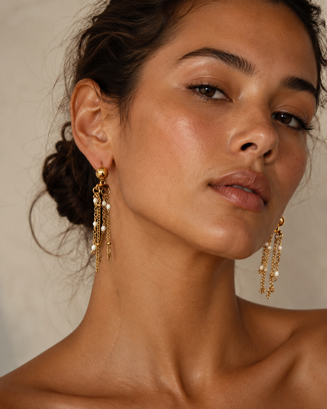 Boucles d'oreilles EA0016 porté